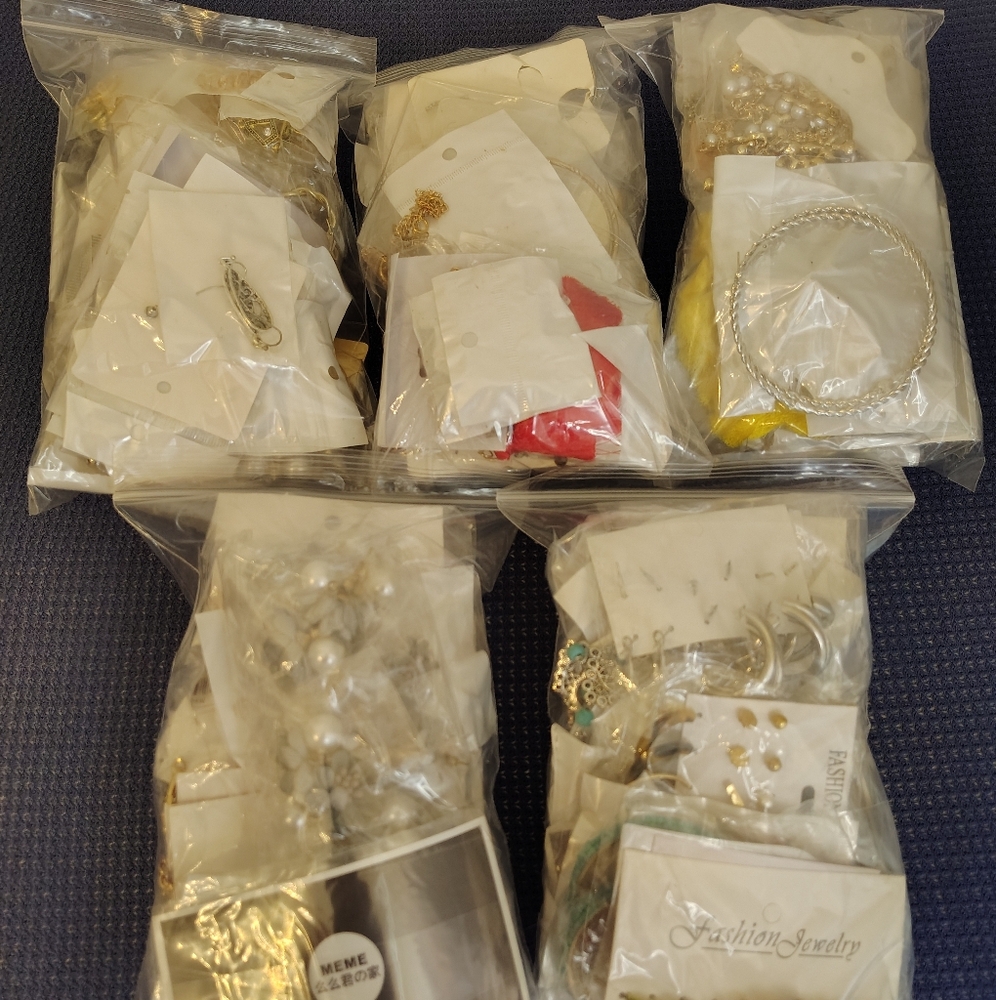 4. Big bag of jewelry